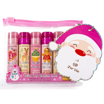 Novogodišnji set šest balzama za usne GIFT FOR YOU 