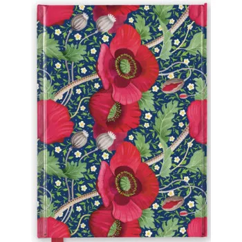 Notes BEX PARKIN: RED POPPIES 14x21cm 