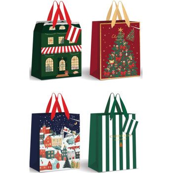 Novogodišnja ukrasna kesa CHRISTMAS 33x46x13 cm 