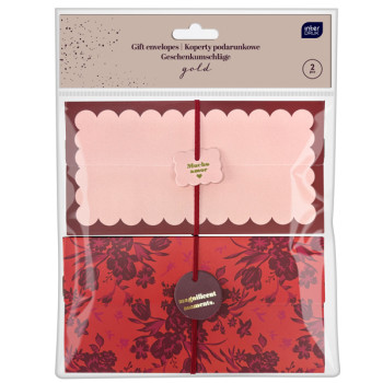Set dve poklon koverte GOLD 
