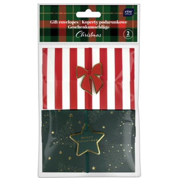 Novogodišnji set dve poklon koverte BOŽIĆ 