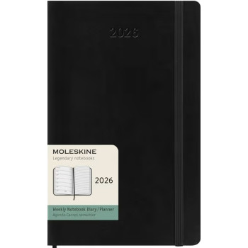 MOLESKINE nedeljni planer MP CRNI 