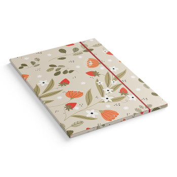 Fascikla sa gumom CVEĆE 25x34cm 