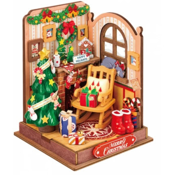 3D puzzle BOŽIĆNI KAMIN 