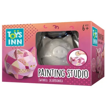 Kreativni set - kasica PAINTING STUDIO Prase 