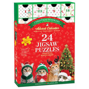 Advent kalendar - puzzle CHRISTMAS WHISKERS 