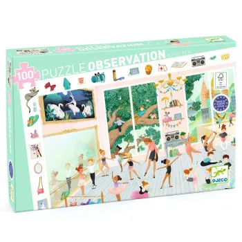 Puzzle za decu 100 - ŠKOLA PLESA