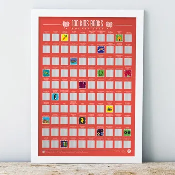 Greb-greb poster 100 KIDS BOOKS 
