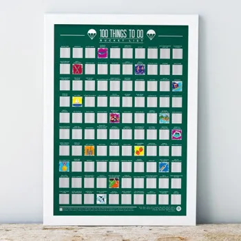 Greb-greb poster 100 THINGS TO DO