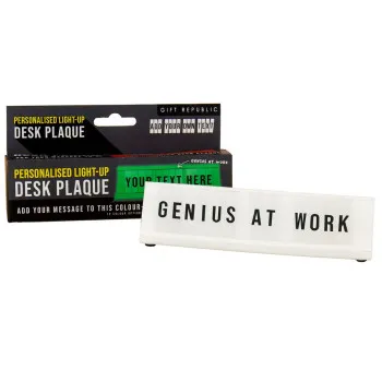 Personalizovana pločica za radni sto 