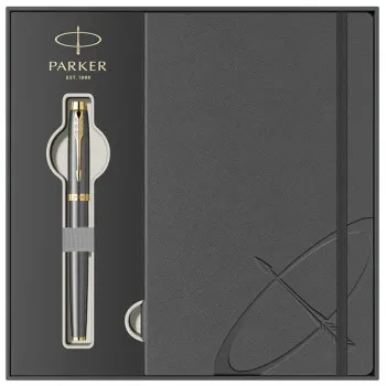 PARKER poklon set Royal Im Grey GT Nalivpero + Notes 