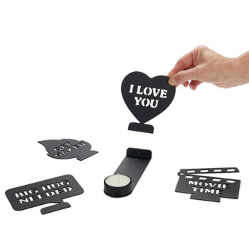 Svećnjak MOODS - crni 