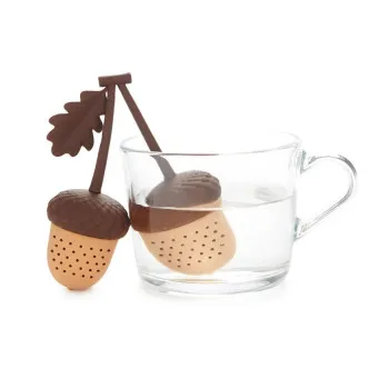 Dupli silikonski infuzer za čaj ŽIR 