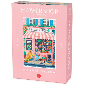 Puzzle 1000 FLOWER SHOP 