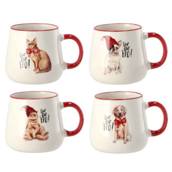 Keramička šolja NOVA GODINA 360ml 10x9cm 