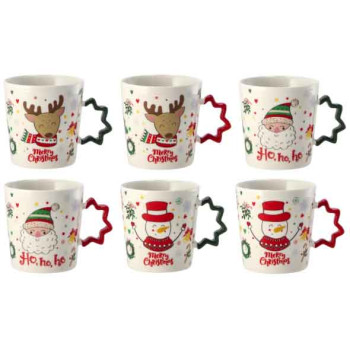 Keraička šolja NOVA GODINA 360ml 9x10cm 