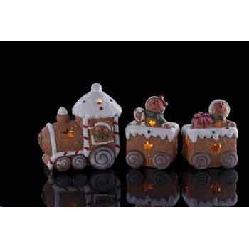 Keramička dekoracija NOVA GODINA 9x15x15cm 