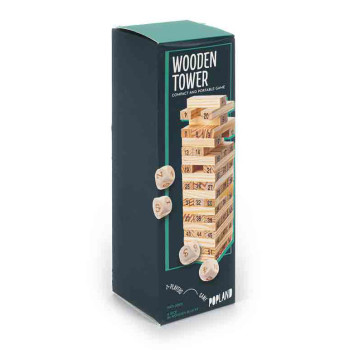 Drvene kockice za slaganje WOODEN TOWER 
