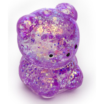 Antistres igračka PURPLE BEAR 