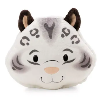 Plišani jastuk SNEŽNI LEOPARD 35x30cm 