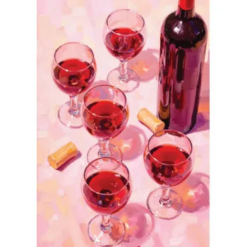 Čestitka VINO 