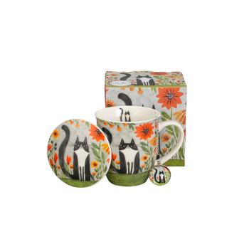 Šolja sa infuzerom CAT'S WORLD - MEADOW 