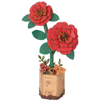 3D puzzle CRVENA KAMELIJA 