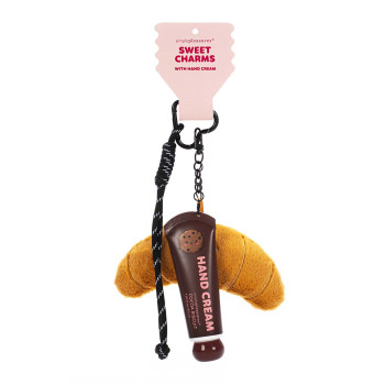 Privezak za ključeve sa kremom za ruke KAWAII Kroasan 