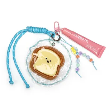 Privezak za ključeve sa kremom za usne KAWAII Karamel 15ml 