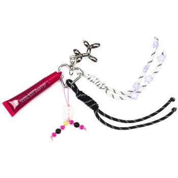 Privezak za ključeve i sjaj za usne STRAWBERRY 