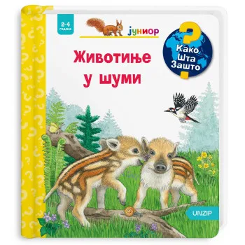 ŽIVOTINJE U ŠUMI Kako? Šta? Zašto? JUNIOR 