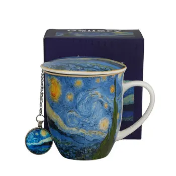 Šolja 400ml sa infuzerom VAN GOGH Starry Night 
