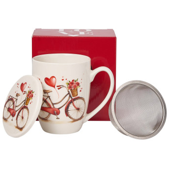 Šolja sa infuzerom LOVE BIKE 