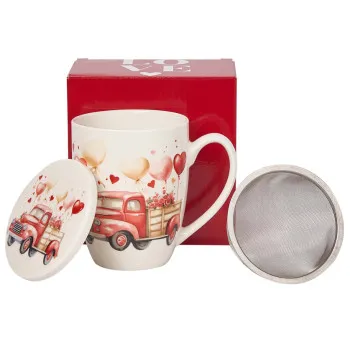 Šolja sa unfuzerom LOVE CAR 