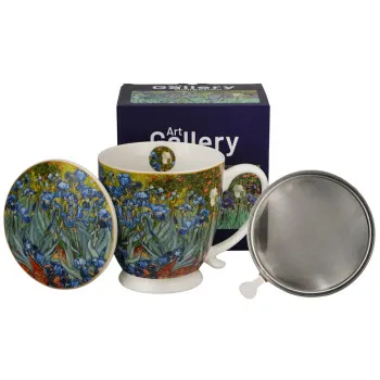Šolja sa infuzerom IRISES - VAN GOGH 