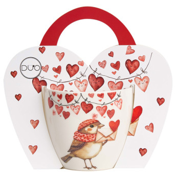 Šolja ZALJUBLJENI VRAPČIĆ 460ml 