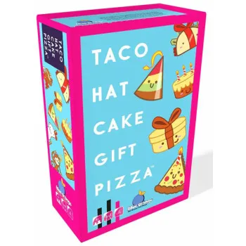Društvena igra TACO HAT CAKE GIFT PIZZA 