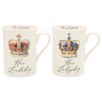 Set dve šolje HIS LORDSHIP&HER LADYSHIP 