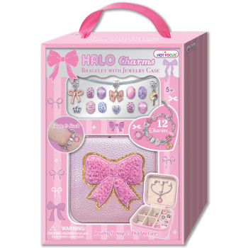 Narukvica sa 12 privezaka I kutijicom za nakit HALO CHARMS 