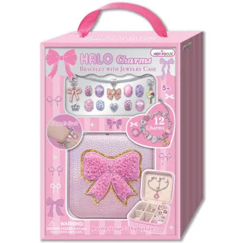 Narukvica sa 12 privezaka I kutijicom za nakit HALO CHARMS 