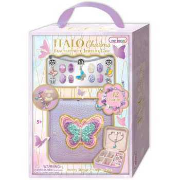 Narukvica sa privescima i kutijom za nakit 