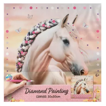 Kreativni set DIAMOND PAINTING  - KONJ 30x30cm 