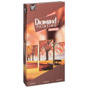 Kreativni set DIAMOND PAINTING TRIPTYCH - DRVO 