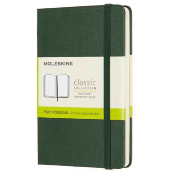 Notes MOLESKINE - tmano zeleni 