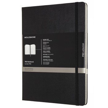 Notes 19x26cm XL MOLESKINE Black - hard 