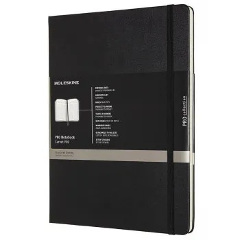 Notes 19x26cm XL MOLESKINE Black - hard 