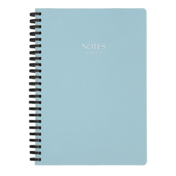 Notes A5 VICTORIA'S JOURNALS Sylicon Blue, na linije 