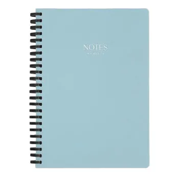 Notes A5 VICTORIA'S JOURNALS Sylicon Blue, na linije 