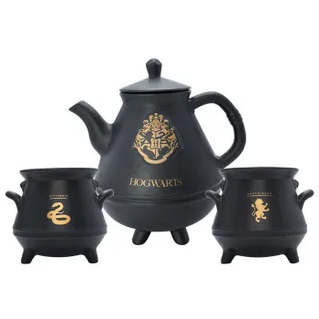 HARRY POTTER  set čajnik i šolje HOGWARTS 