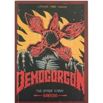 STRANGER THINGS notes A5 na linije DEMOGORGON 